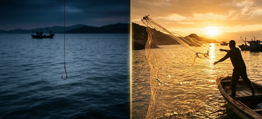 You’re Fishing With One Hook. Here’s How to Cast a Net.