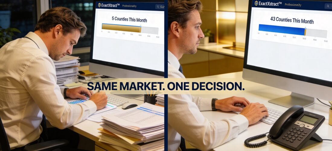 Why Surplus Funds Professionals Who Still Extract Data by Hand Are Losing Ground — Fast